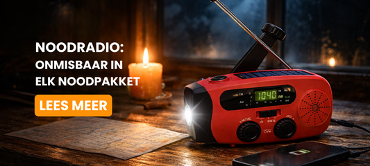 Noodradio: onmisbaar in elk noodpakket