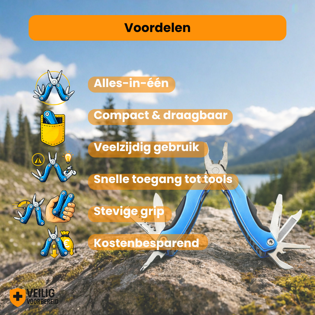 Noodpakket 72 uur mét noodrugzak