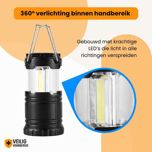Opvouwbare LED Noodlantaarn