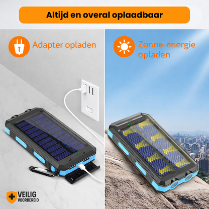 Solar Powerbank Noodlader 10.000 mAh