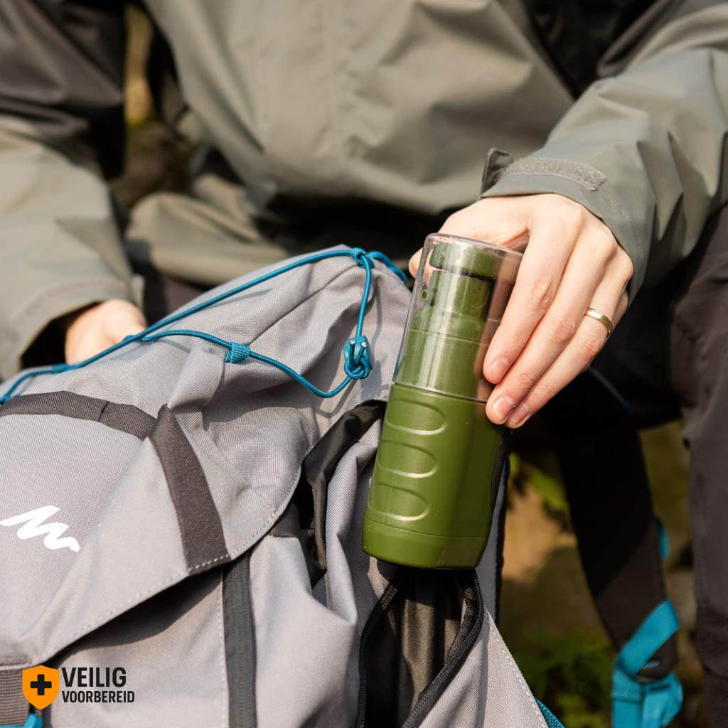 Nood Waterfilter met pomp
