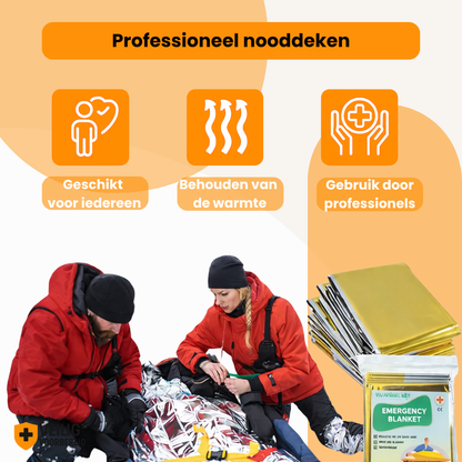 Nooddeken Goud/Zilver (Set van 2)