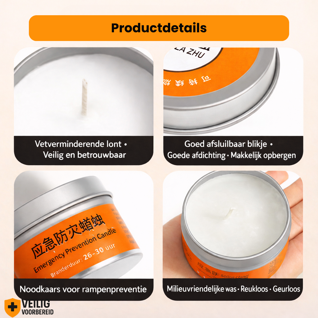 24-Uurs Noodkaars (Set van 3)
